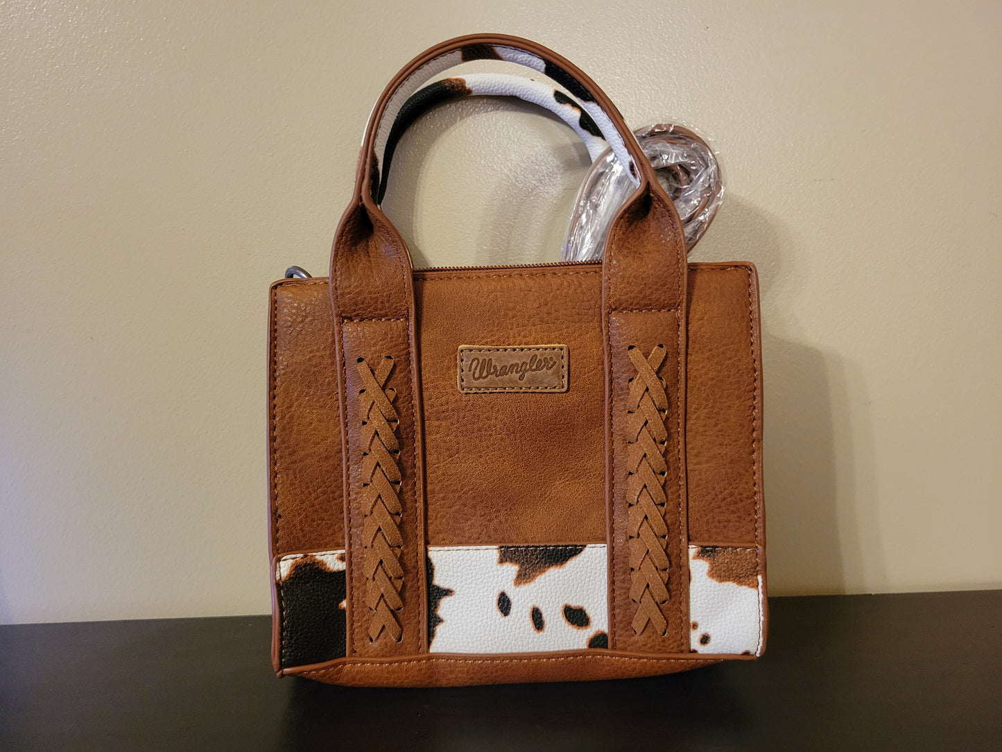 Wrangler Cow Print MINI tote/crossbody