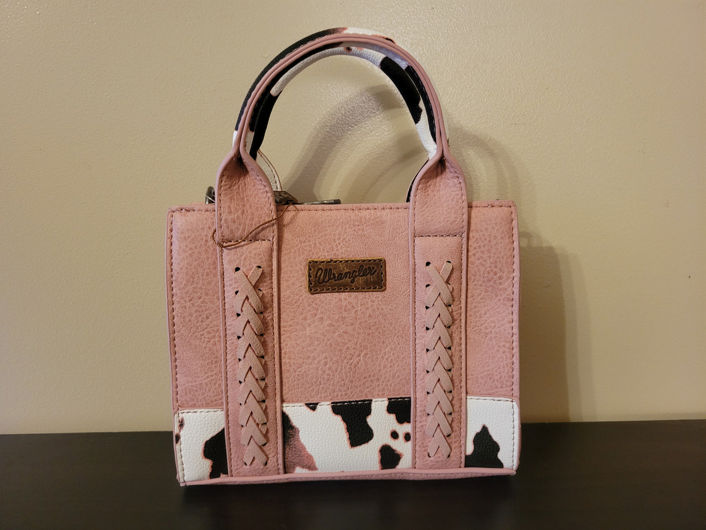 Wrangler Cow Print MINI tote/crossbody