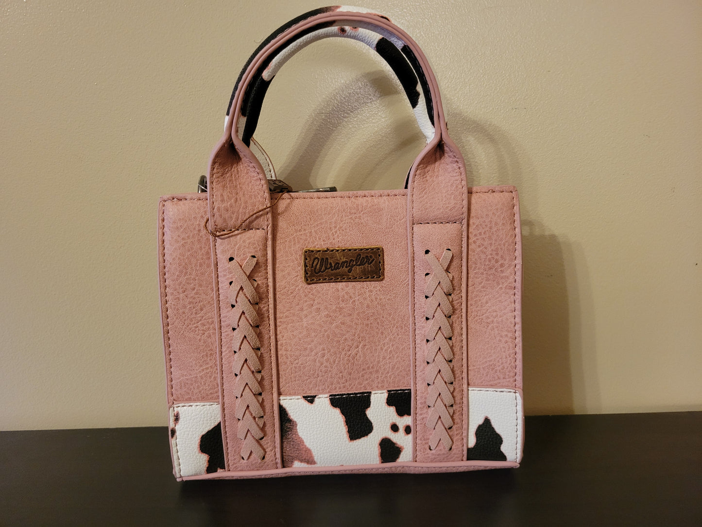 Wrangler Cow Print MINI tote/crossbody