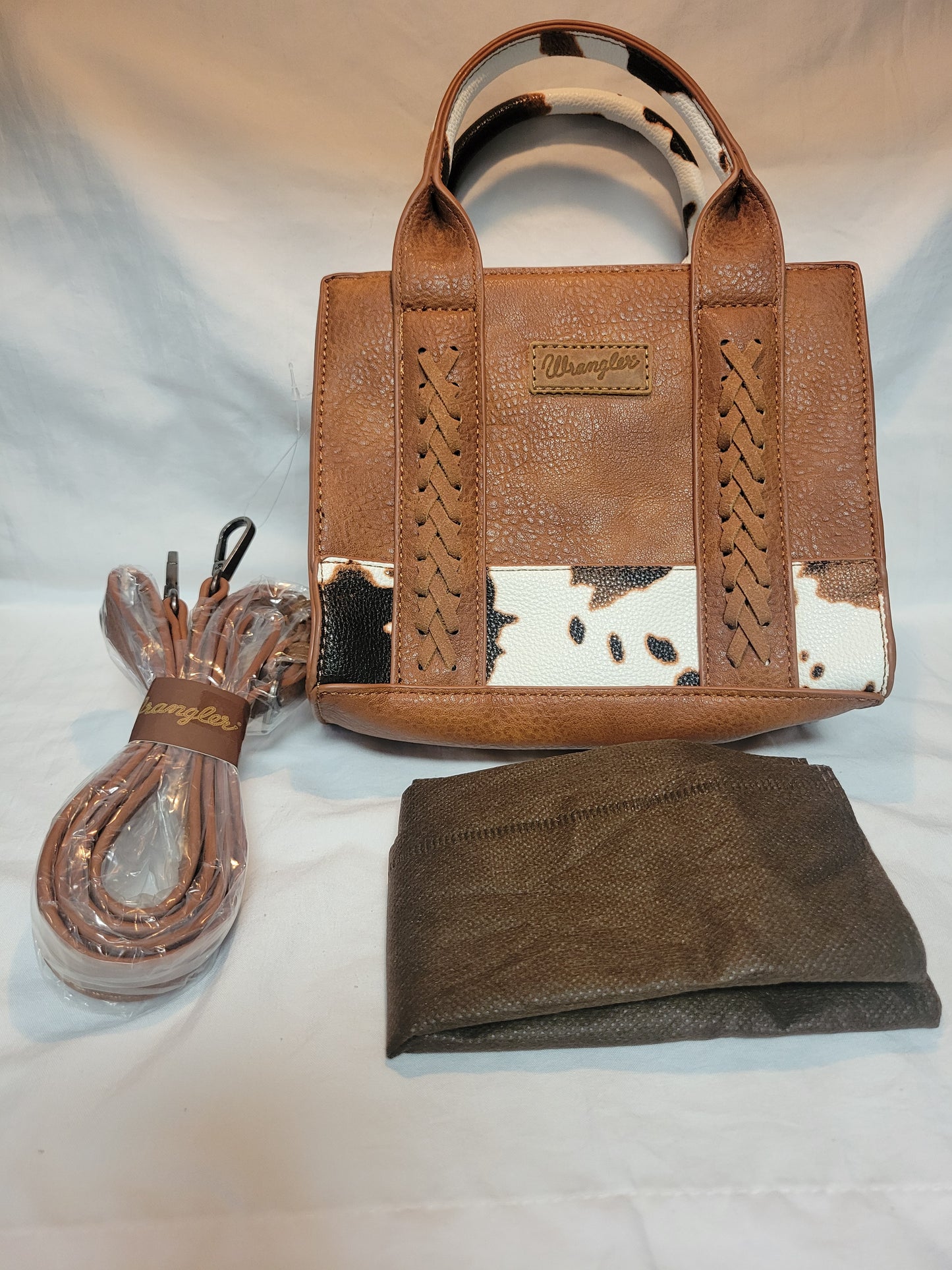 Wrangler Cow Print MINI tote/crossbody